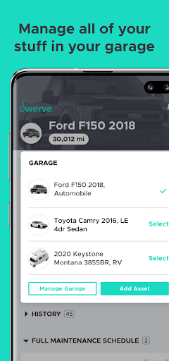 Swerve Warranty Screen 2