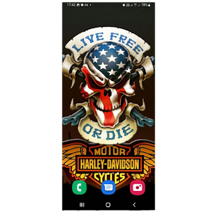 Harley D (Logo)Wallpaper