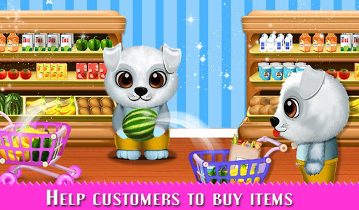 Puppy Supermarket DayCare Game Screen 3