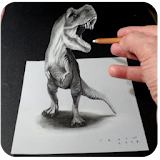 Drawing 3D Art icon