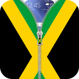 Jamaica flag zip Lock Screen icon