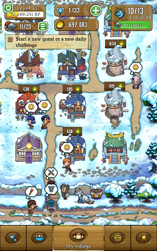 Hero Park: Shops & Dungeons - Simulation - games