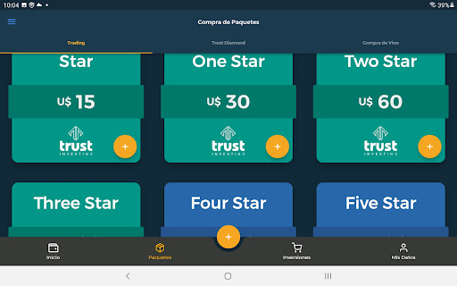 Wallet Investment App Screenshot
