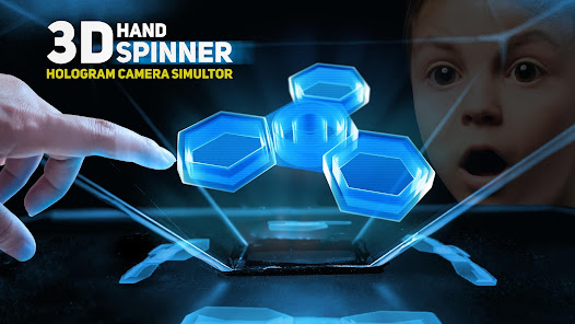 Imágen 1 Hand spinner 3d - hologram pyr android