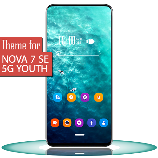 Theme for nova 7 SE 5G Youth logo