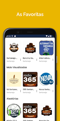 Rádios Sertanejas do Brasil Screen 3