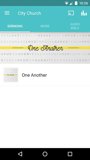 Android application City Church Chattanooga screenshort