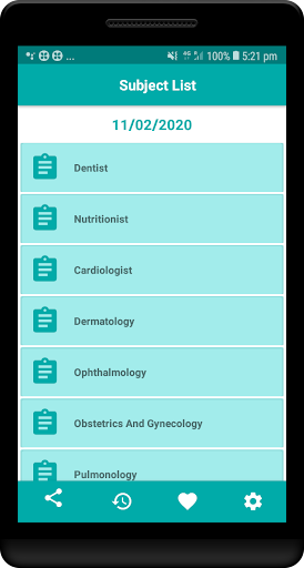 Medical Quiz Practice 45 Days Screen 3