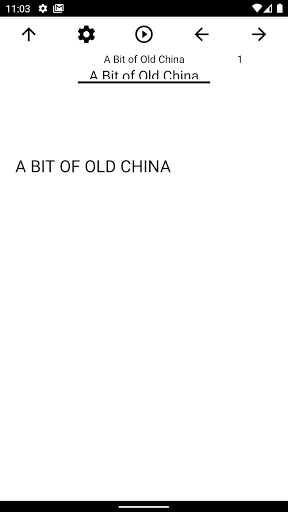 Android application Book, A Bit of Old China screenshort