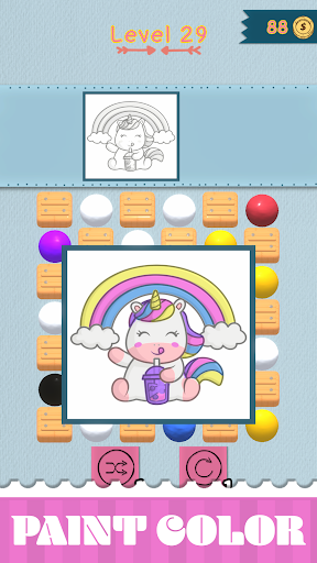 Android application Color Pop Connect screenshort