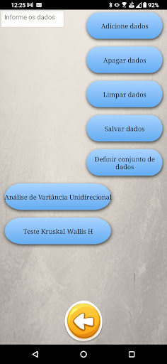 Estatística GTED – UFFS Screen 3