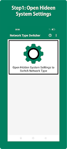 Network Type Switcher: 4G Only Unknown