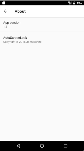 AutoScreenLock Screen 3