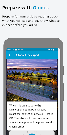 Android application Navigate MSP screenshort