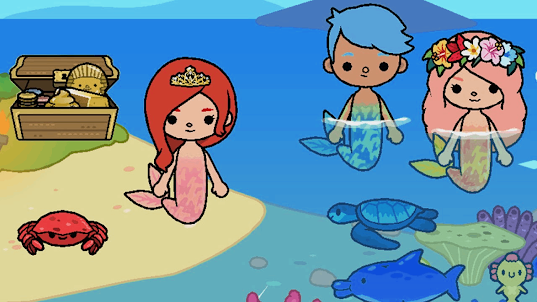 Toca Boca Mermaid World Game