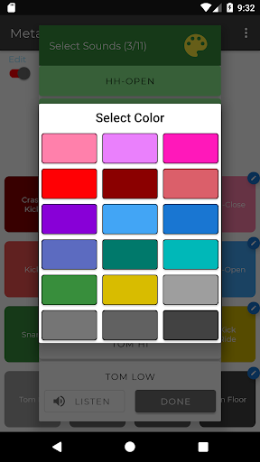 Drum Machine Screen 2