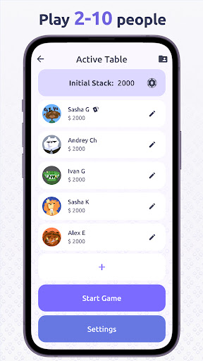 Pocket Chips - poker counter Screen 2
