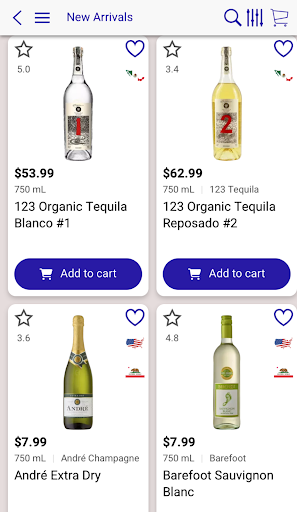 Android application King Liquor screenshort