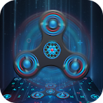 Cover Image of Download Animated Fidget Spinner Keyboard Theme 1.0 APK