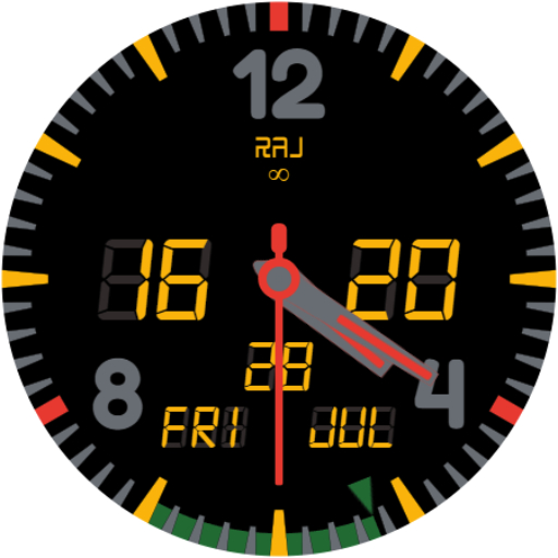RAJ Watch logo