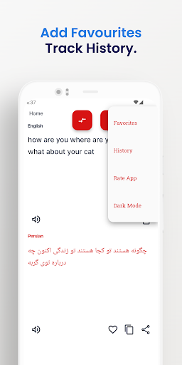 Persian-English Translator App Screen 3