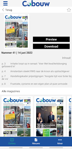 Cobouw nieuws en Bouwberichten Screen 3