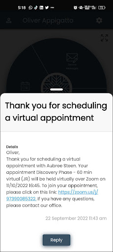 App screenshot