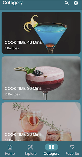 Cocktail Crafter Recipes Screen 3
