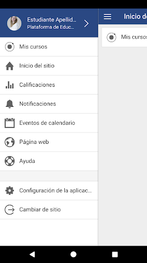 Android application Altamar Plataforma de educació screenshort