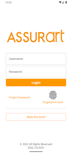 Android application ASSURART screenshort