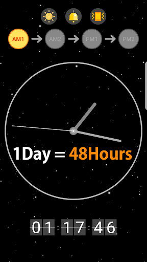 48 घंटे घड़ी - समय प्रबंधन, अनुस्मारक