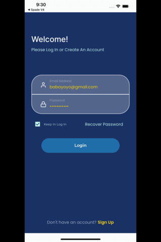 VOTER App Screen 2