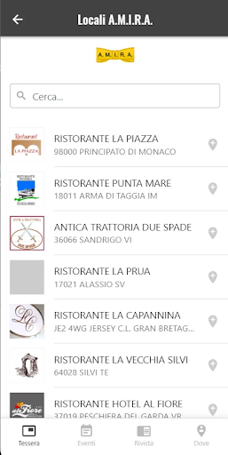AMIRA Italia Screen 3