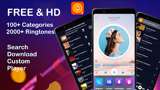 Ringtones for Phone -Mp3 Music Screenshot 1 - AppWisp.com