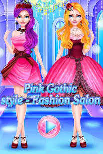 Pink Gothic Style - Fashion Salon 1.5 screenshots 6