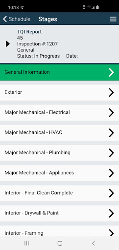 Intuitive Inspections Screen 3