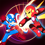 Cover Image of Herunterladen Stickman Superhero - Super Stick Heroes Fight 0.2.8 APK