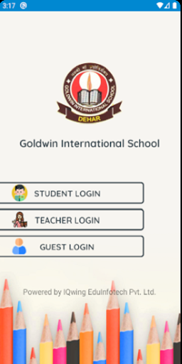 Android application Goldwin International School screenshort