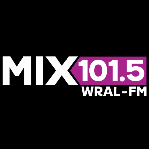 MIX 101.5 WRAL FM logo