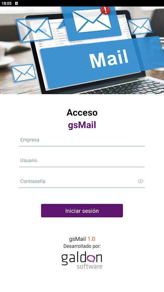 #1. gsMail (Android) De: Galdón Software, S.A.