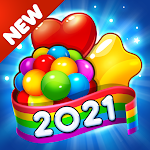 Cover Image of 下载 Candy Craze 2021: Match 3 Games Free New No Wifi 2.3.6 APK