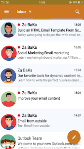 Hotmail、Outlook 的電子郵件