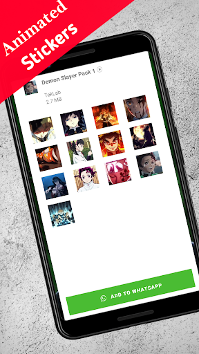 WA Stickers Demon Slayer