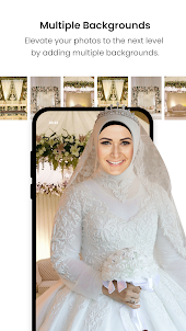 محرر صور فستان الزفاف