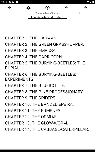 Book, The Wonders of Instinct Screen 3