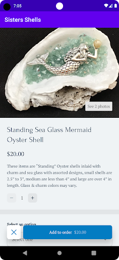 Sisters Shells Screen 2