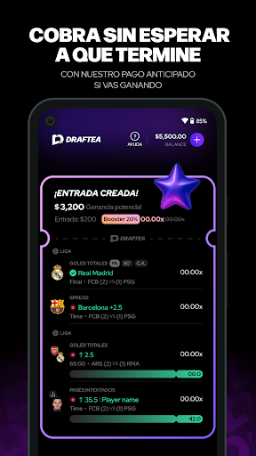 Draftea - Apuestas Deportivas screenshot 4