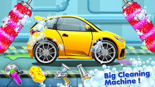 Android application Car Wash Game: Workshop Garage screenshort