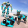 Cat Robot Transform Game: Formula Car Robot Games icon
