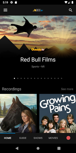 Screenshot of Beehive BEEtv
